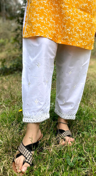 Embellished Cotton Shalwar 234