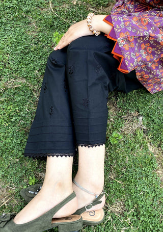 Black Embellished Shalwar